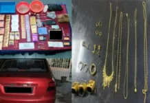 மஞ்சோங் போதைப்பொருள் சோதனையில் ஹெராயின் மற்றும் கஞ்சா போதைப்பொருளுடன் திருமணமான தம்பதி கைது