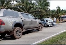 3 maut, 5 cedera dalam kemalangan di Bukit Gambir