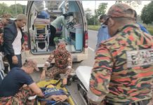 செப்பாங்கர் மலையேறும்போது விழுந்த இளைஞர் மீட்கப்பட்டார்