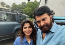 மம்முட்டியுடன் நடிப்பது மாபெரும் பாக்கியம்” ஐஸ்வர்யா மேனன்