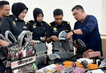 RM250,000 மதிப்புள்ள 2,505 போலி வெளிநாட்டு பொருட்கள் பறிமுதல்