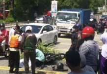 விபத்தில் சிக்கி ஒருவர் பலி; இரு வாகன ஓட்டுநர்கள் மாயம்