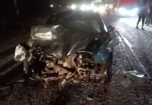 மாஞ்சோங்கில் கார்கள் – விரைவுப் பேருந்து மோதல்; இருவர் பலி