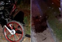 விளக்கு கம்பத்தில் மோதி 18 வயது இளைஞன் மரணம்