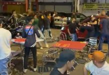 இரு மோட்டார் சைக்கிள் குழுக்களுக்கிடையே மோதல்- எண்மர் கைது