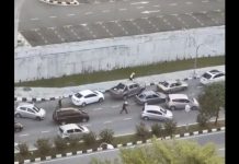 கெப்போங்கில் 9 முறை போலீசார் நடத்திய துப்பாக்கிச் சூட்டில் இருந்து தப்பிய இருவரில் ஒருவர் கைது