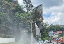 திடீரென ஏற்பட்ட தீயில் 3 கார்கள் சேதம்- கம்போங் சுங்கை பென்சாலாவில் சம்பவம்