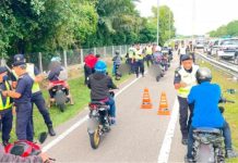 சாலைப்பாதுகாப்பு நடவடிக்கை: பினாங்கில் 46 மோட்டார் சைக்கிள்கள் பறிமுதல்-715 சம்மன்கள்