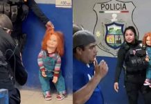 மெக்சிகோவில் மக்களை பயமுறுத்திய ‘பேய்’ பொம்மையை கைது செய்த போலீசார்