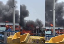 பூலாவ் கெத்தாமில் படகுகள் மற்றும் கட்டடங்களில் தீ பரவல்