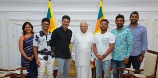 பிரபுதேவா நடிக்கும் ‘முசாசி’ படக்குழுவினரை சந்தித்த இலங்கை பிரதமர்