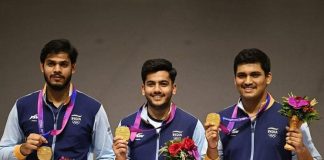 19வது ஆசிய விளையாட்டுப் போட்டி: துப்பாக்கி சுடுதலில் தங்கப் பதக்கங்கள் பெற்ற இந்திய அணி