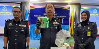 கோத்தா கினாபாலு விமான நிலையம் அருகே RM3 மில்லியன் மதிப்புள்ள சியாபு பறிமுதல்; சகோதரர்கள் இருவர் கைது