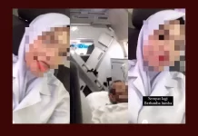 சுகாதார உதவியாளர் என்ற நம்பப்படும் பெண்ணின் செயலால் நெட்டிசன்கள் விமர்சனம்