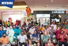 மைடின் பேரங்காடியில் வண்ண தீபாவளி பிரச்சாரம்