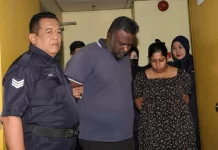 Lelaki, teman wanita dituduh dera anak