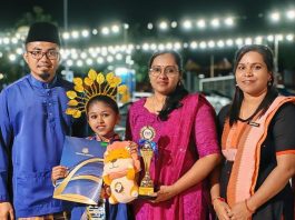 தமிழ்ப்பள்ளி மாணவி தாரணி பிரதமர் கிண்ண மலாய் பேச்சுப் போட்டியில் முதல் பரிசு