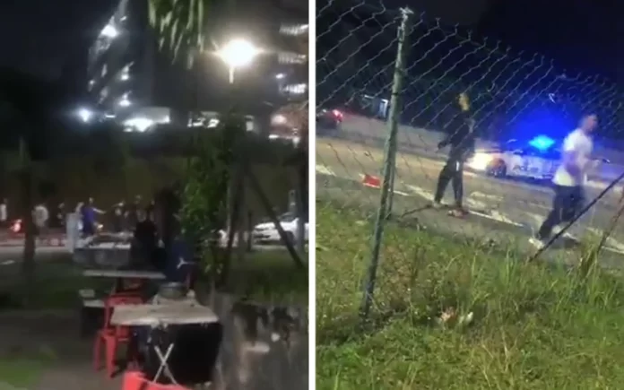 gaduh tunda kereta