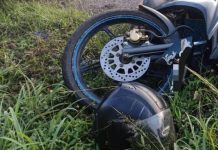 செலாமாவில் பள்ளத்தில் வயதான பெண்ணின் சடலமும், மோட்டார் சைக்கிளும் கண்டெடுக்கப்பட்டன