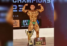 R. Kumareswarren Juarai Pingat Mr Malaysia 2023