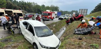 தஞ்சோங் மாலிம் அருகே நடந்த விபத்தில் கெடா பாஸ் உறுப்பினர்கள் மூவர் பலி!