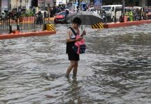 கொய்னா’ சூறாவளி; பிலிப்பைன்சில் திடீர் வெள்ளம்