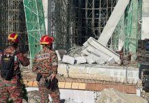 Runtuhan gudang logistik dalam pembinaan meragut 3 nyawa