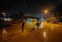 கம்போங் பாங்கி லாமாவில் ஏற்பட்ட திடீர் வெள்ளம் : 100க்கும் மேற்பட்டோர் வெளியேற்றம்