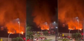 அப்டவுன் கோத்தா டாமான்சாராவில் டஜன் கணக்கான கடைகள் தீப்பிடித்து எரிந்தன