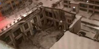 சீனாவில் உடற்பயிற்சிக்கூடம் இடிந்து விழுந்து மூவர் மரணம்