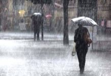 Amaran hujan berterusan di 4 negeri