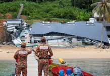 Pulau Perhenianஇல் இடிந்து விழுந்த கட்டிடம் சட்டவிரோதமாக கட்டப்பட்டது என்று உள்ளூர் கவுன்சில் தகவல்
