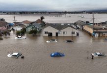 7.6 சென்டிமீட்டர் மழைக்கே வெள்ளத்தில் மிதக்கும் கலிபோர்னியா