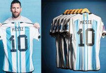 மெஸ்ஸி அணிந்த 6 சட்டைகள் ஏலம்: $7.8 மில்லியனுக்கு விலைபோயின