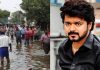 வெள்ளத்தால் பாதிக்கப்படட மக்களுக்கு பல நடிகர்கள் இறங்கி உதவி செய்ய, விஜய் மட்டும்?
