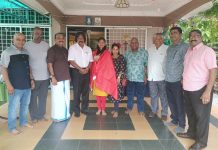 பதக்கங்கள் வென்ற மாணவிகள் கௌரவிப்பு