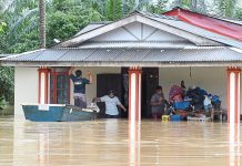 கிளந்தானில் வெள்ளத்தால் பாதிக்கப்பட்ட 14,385 பேர் இன்னமும் நிவாரண மையங்களில் தங்கியுள்ளனர்