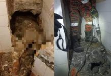 கிள்ளானிலுள்ள ஒரு வீட்டின் குளியலறையில் சிமெண்டில் புதைந்த நிலையில் பெண்ணின் சடலம் கண்டெடுப்பு