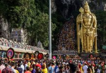 Pengunjung Kuil Batu Caves gagalkan cubaan ragut rantai leher