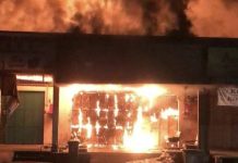 மோட்டார் சைக்கிள் கடையில் தீப்பரவல்; மாற்றுத்திறனாளி ஒருவர் மரணம்