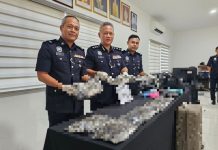 சரவாக்கிற்கு போதைப்பொருள் கடத்த முயன்ற இருவர் கைது