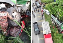 Nahas 5 kenderaan – 2 beranak maut