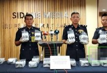 1 மில்லியன் மதிப்புள்ள போதைப்பொருள் கடத்தல் முயற்சி முறியடிப்பு; மூவர் கைது