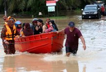 Mangsa banjir di Johor, Pahang meningkat kepada 9,746 pagi ini