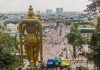 Terusan berlubang di kawasan Kuil Batu Caves sedang Diperbaiki