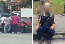 விபத்தைத் தொடர்ந்து மூத்த குடிமகனை தாக்கிய இருவர் கைது