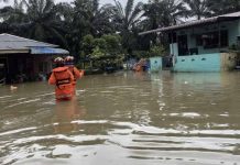 சபா வெள்ளம்: 1,026 பேர் வாழ்விடங்களிருந்து வெளியேற்றம்