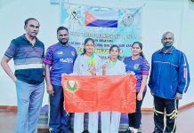 5 பதக்கங்கள் வென்று ரிசாலினி – யோகிஷா சாதனை