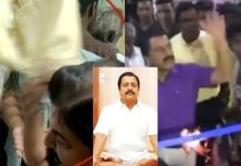 முதியவர் கொடுத்த சால்வையை வெறுப்புடன் வீசி எறிந்த நடிகர் சிவகுமார்; வலுக்கும் கண்டனங்கள்