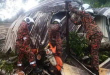 Rumah dihempap pokok tumbang – Lelaki maut